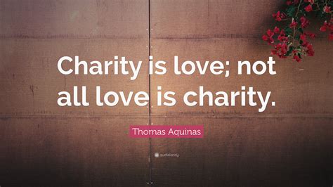 charity is love.